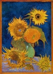 Six Sunflowers – Vincent Van Gogh, Aug 1888.